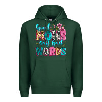 Sports Green good moms say bad words Premium Hoodie - MaliasSmallBusiness