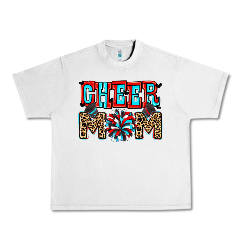 Cheer Mom Urban Heavy Tee by Zillion Design Studio | Teevron