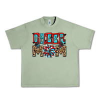 Oil Green Cheer mom Urban Heavy Tee - Zillion Design Studio