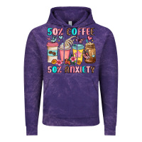 Cloud Purple half teacher half coffee Vintage Hoodie - JahusDesignShop