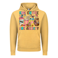 Vintage Mustard half teacher half coffee Vintage Hoodie - JahusDesignShop