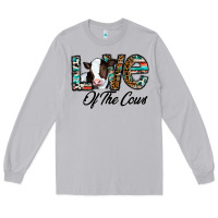 Moon Dust love of the cows Long Sleeve Tee - CowhideDigitalArt