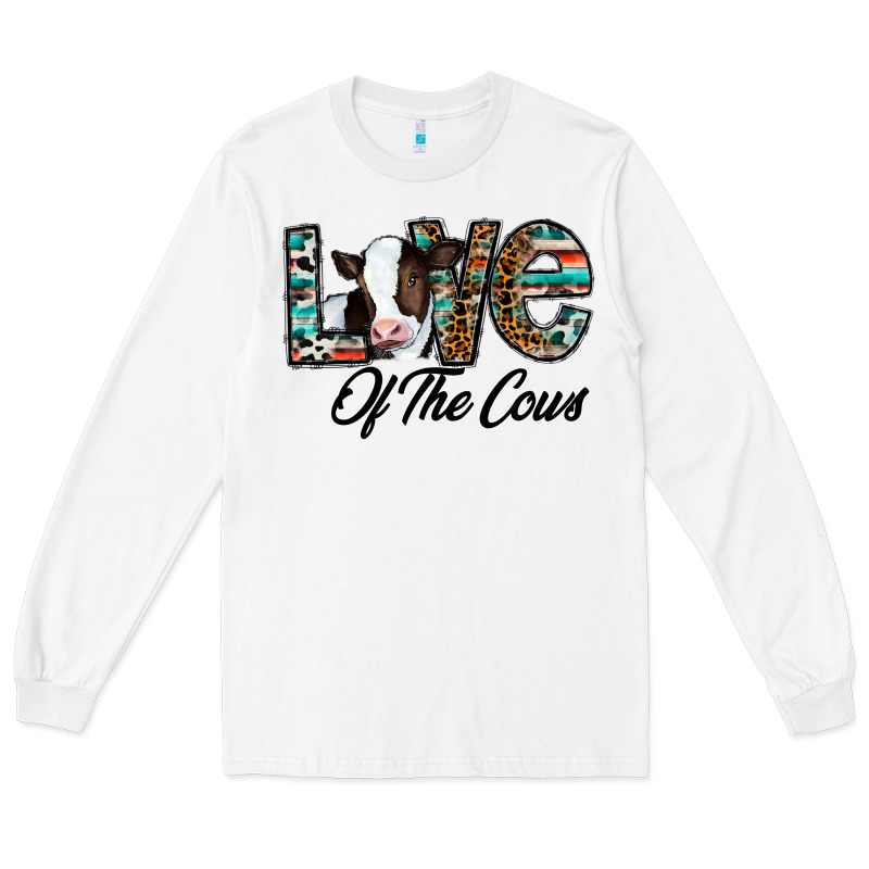 Love Of The Cows Long Sleeve Tee by CowhideDigitalArt | Teevron