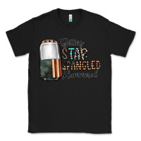 Black getting star spangled hammered Classic Tee - CowhideDigitalArt