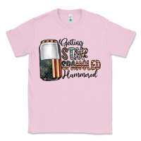 Bubblegum Pink getting star spangled hammered Classic Tee - CowhideDigitalArt