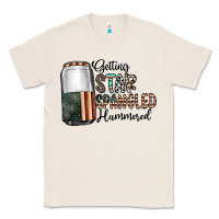 Natural getting star spangled hammered Classic Tee - CowhideDigitalArt