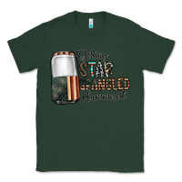 Sports Green getting star spangled hammered Classic Tee - CowhideDigitalArt
