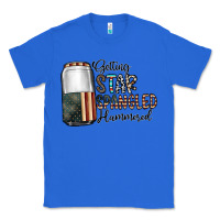 True Royal getting star spangled hammered Classic Tee - CowhideDigitalArt