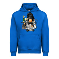 Cobalt waiter gnome Urban Hoodie - BarkalooDesign