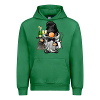 Emerald waiter gnome Urban Hoodie - BarkalooDesign