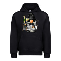 Foreset Green waiter gnome Urban Hoodie - BarkalooDesign