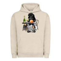Pigment French Oak waiter gnome Urban Hoodie - BarkalooDesign