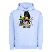 Pigment Grape Ice waiter gnome Urban Hoodie - BarkalooDesign