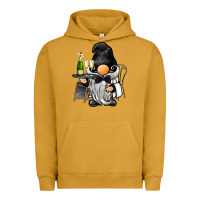Pigment Peanut Butter waiter gnome Urban Hoodie - BarkalooDesign