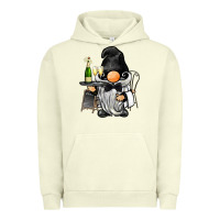 Pigment Pistachio waiter gnome Urban Hoodie - BarkalooDesign