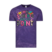 Cloud Purple my students are on point Vintage Tee - Zillion Design Studio