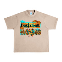 French Oak basketball nana with leopard Urban Heavy Tee - Zillion Design Studio