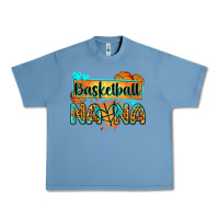 Pebble Blue basketball nana with leopard Urban Heavy Tee - Zillion Design Studio