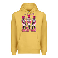 Antique Gold nuts about  christmas Premium Hoodie - MaliasSmallBusiness