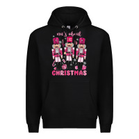 Black nuts about  christmas Premium Hoodie - MaliasSmallBusiness