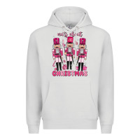 Dove Grey nuts about  christmas Premium Hoodie - MaliasSmallBusiness