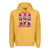 Mustard nuts about  christmas Premium Hoodie - MaliasSmallBusiness