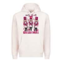Pale Pink nuts about  christmas Premium Hoodie - MaliasSmallBusiness