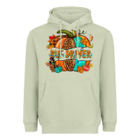 Matcha bus driver pumpkin Heavyweight Hoodie - NancyCooperArtShop