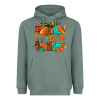 Bus Driver Pumpkin Heavyweight Hoodie | Teevron
