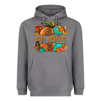 Storm bus driver pumpkin Heavyweight Hoodie - NancyCooperArtShop