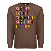 Chestnut lgbtq pronouns Premium Sweatshirt - MaliasSmallBusiness