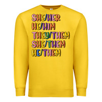 Lemon lgbtq pronouns Premium Sweatshirt - MaliasSmallBusiness