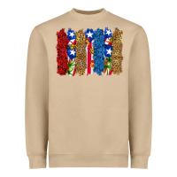 Mushroom puerto rico republic brushstrokes Heavyweight Sweatshirt - RanaPortraitStore