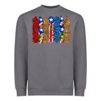 Puerto Rico Republic Brushstrokes Heavyweight Sweatshirt | Teevron