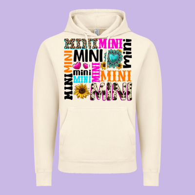 Mini Gemstone Sunflower Vintage Hoodie Designed By Texasbilliewilder