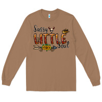 Toasted Coconut sassy little soul Long Sleeve Tee - CowhideDigitalArt