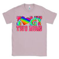 Lilac i love my two moms Classic Tee - HRA Design Shop