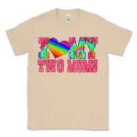 Mushroom i love my two moms Classic Tee - HRA Design Shop