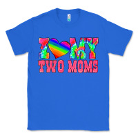 True Royal i love my two moms Classic Tee - HRA Design Shop