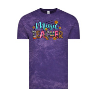Cloud Purple music teacher Vintage Tee - Zillion Design Studio