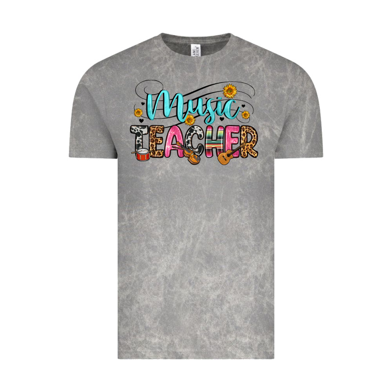 Music Teacher Vintage Tee by Zillion Design Studio | Teevron