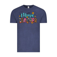 Vintage Denim music teacher Vintage Tee - Zillion Design Studio