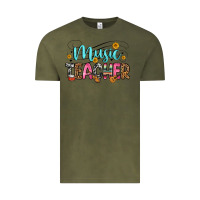 Vintage Olive music teacher Vintage Tee - Zillion Design Studio