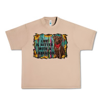 Burro life is better with a labrador Urban Heavy Tee - RanaPortraitStore