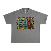 Tornado life is better with a labrador Urban Heavy Tee - RanaPortraitStore