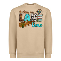 Mushroom living on lake time Heavyweight Sweatshirt - texasbilliewilder