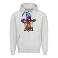 Dove Grey witch gnome with poison Zipper Hoodie - BundleAndBundleShop