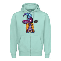 Seafoam witch gnome with poison Zipper Hoodie - BundleAndBundleShop
