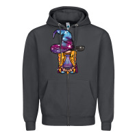 Smoke witch gnome with poison Zipper Hoodie - BundleAndBundleShop