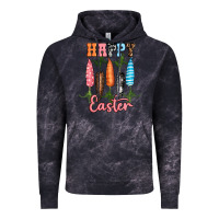 Cloud Black Happy Easter Vintage Hoodie - RanaPortraitStore